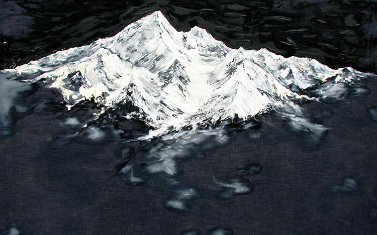6-喜马拉雅，布面油墨，190×120cm,2015.jpg